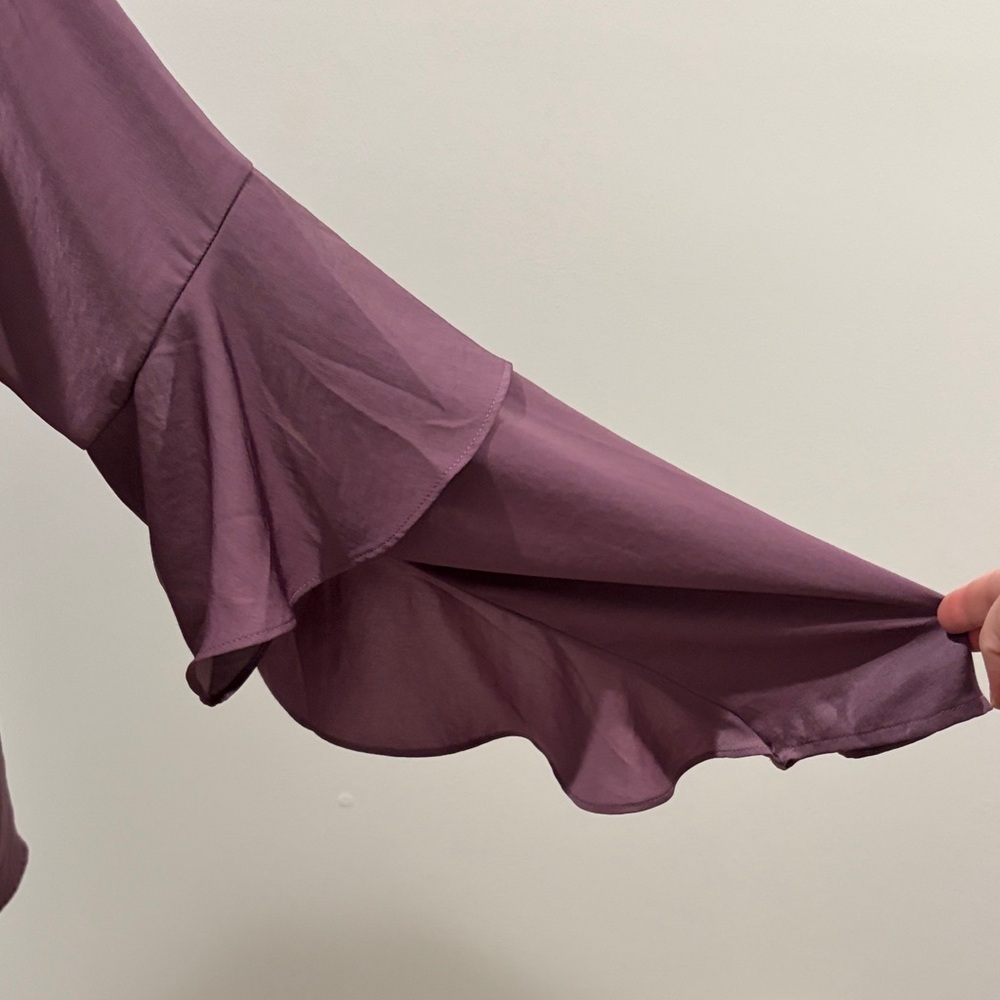 Express Dusty Purple Blouse 👛Host Pick👗 - Picture 4 of 5